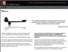 Tablet Screenshot of drrogergould.com